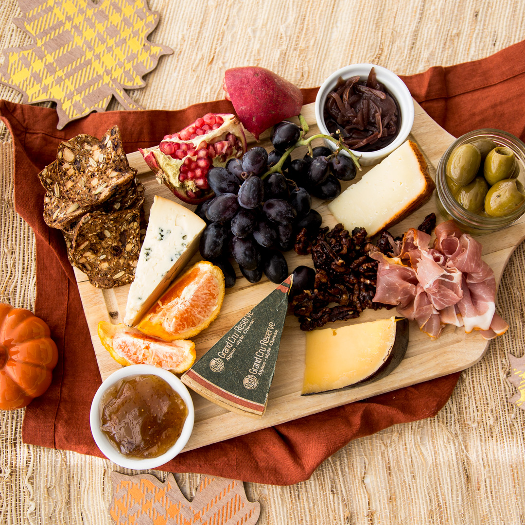 Fall cheeseboard