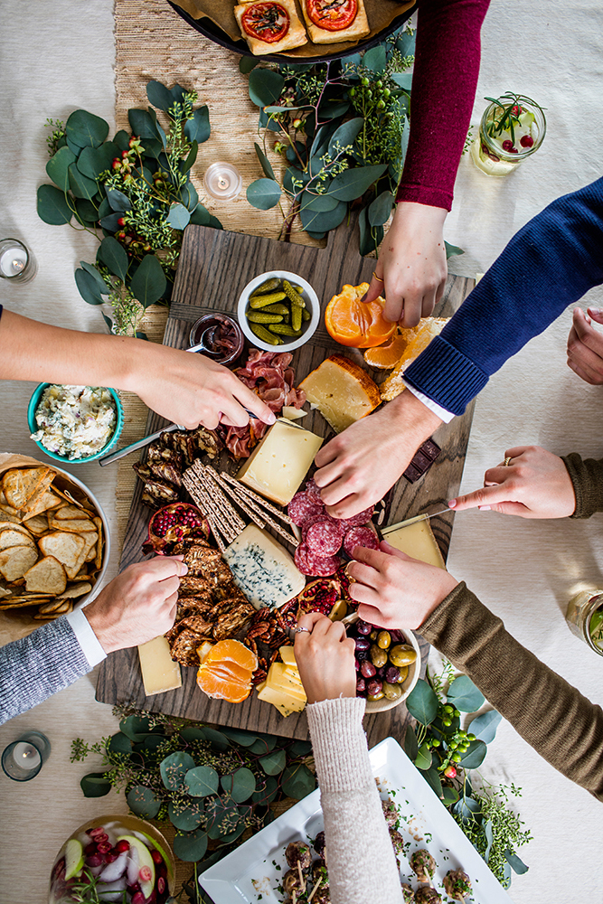 holiday cheeseboard