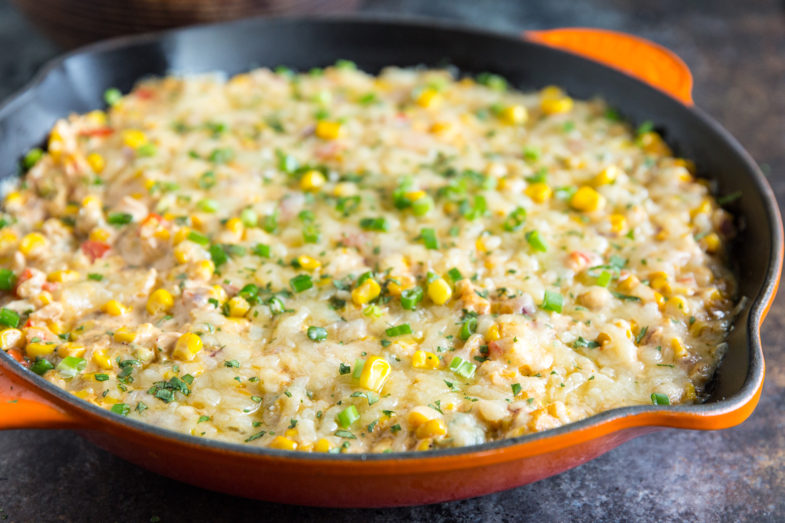 Hot Cheesy Corn Dip 