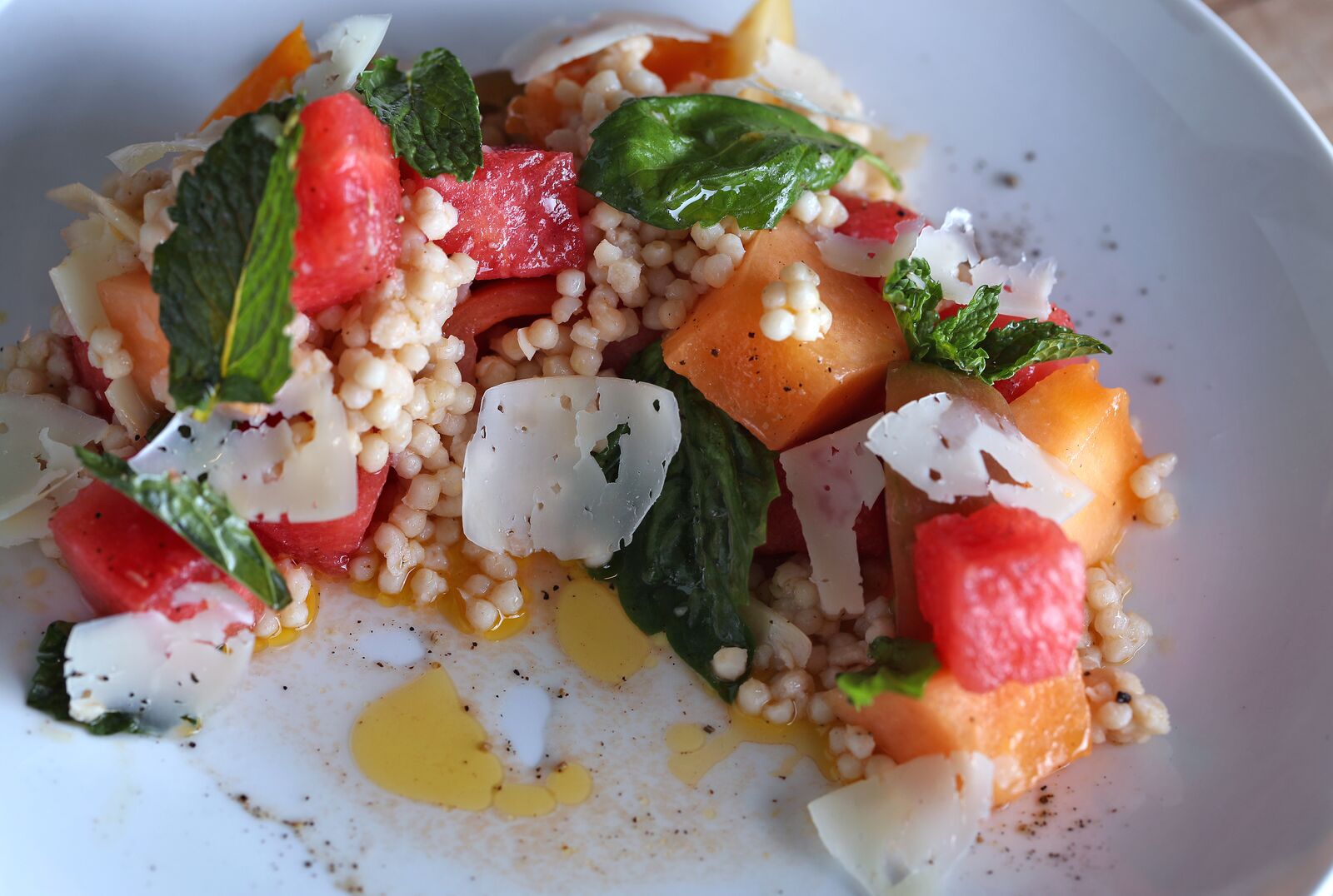 Close-up of salad on a plate