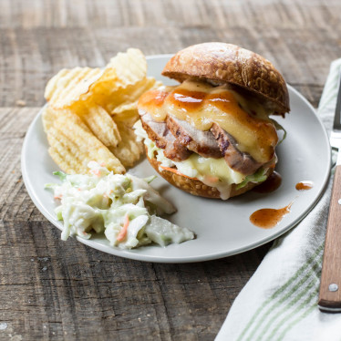 Carolina BBQ Pork Tenderloin Sandwich