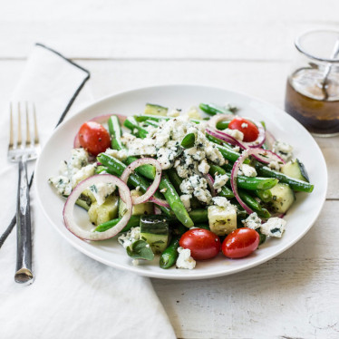 Green Bean & Buttermilk Blue Salad