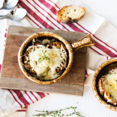 French Onion Soup with Grand Cru