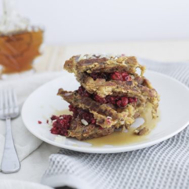 Savory Herbed Stuffing Waffles