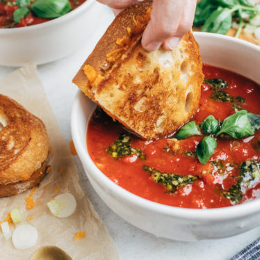 Classic Grilled Cheese & Tomato Soup