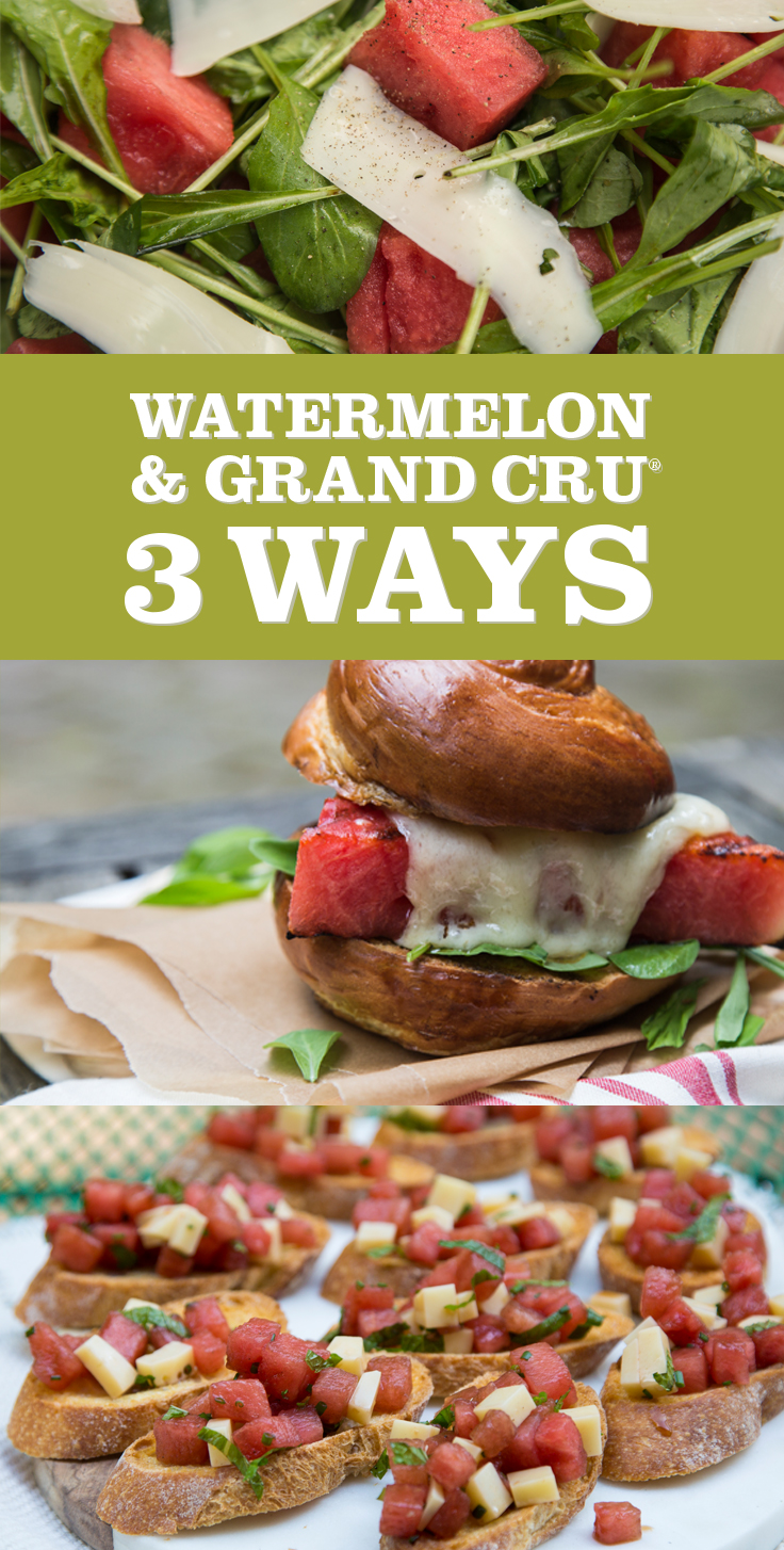 Watermelon and Grand Cru — 3 Ways