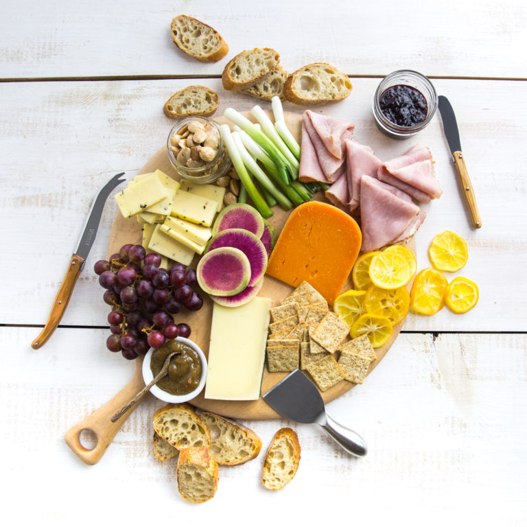 How to Make a Spring Cheese Board