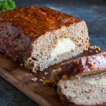 Cheesy Stuffed Meatloaf