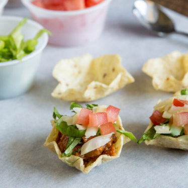 Turkey Taco Cups