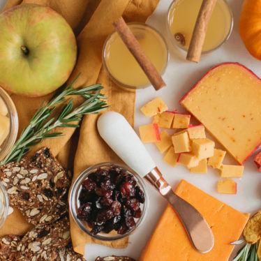 Harvest cheese board