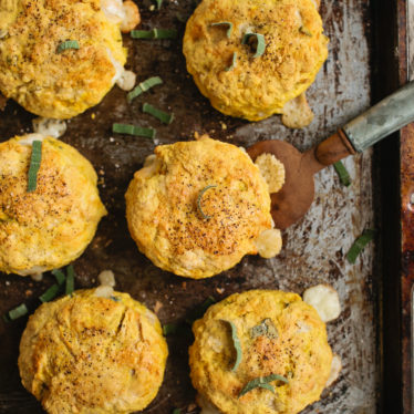 Cheesy Pumpkin Biscuits