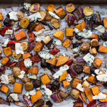 Roasted Winter Vegetables with Buttermilk Blue®