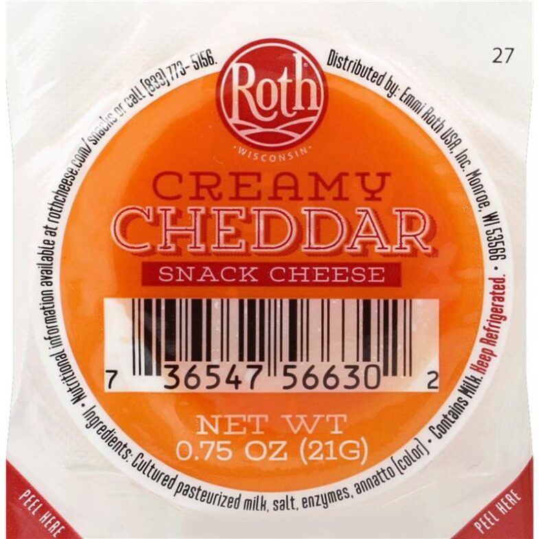 Creamy Cheddar Snack Cheese