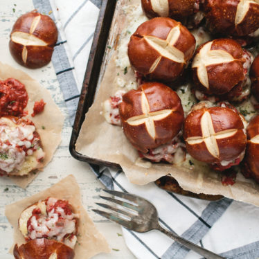 Meatball Sliders with Havarti