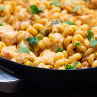 One-Pot Chicken Taco Pasta