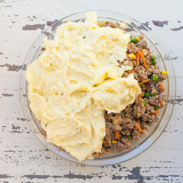 Shepherd’s Pie with Cheesy Mashed Potatoes