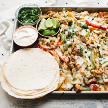 Sheetpan Chicken Fajitas