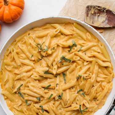 30-Minute Pumpkin Gouda Pasta