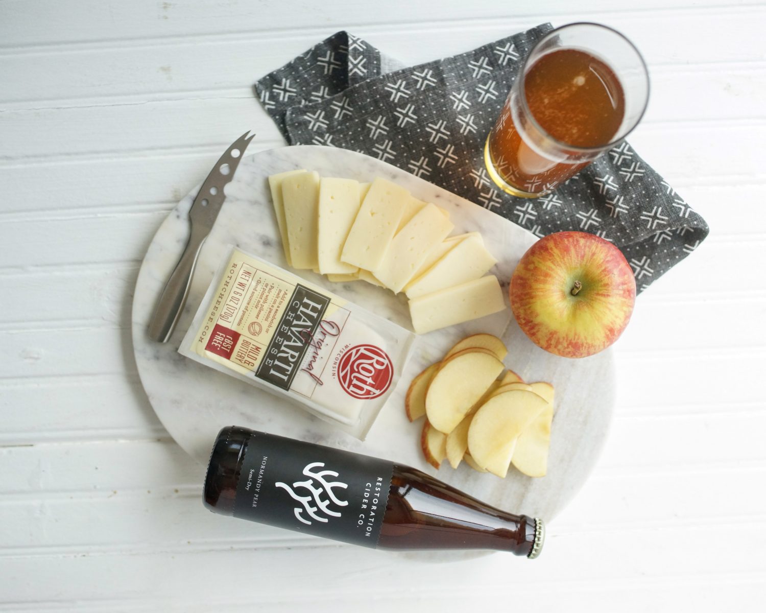 Easy Hard Cider & Cheese Pairings - Roth Cheese
