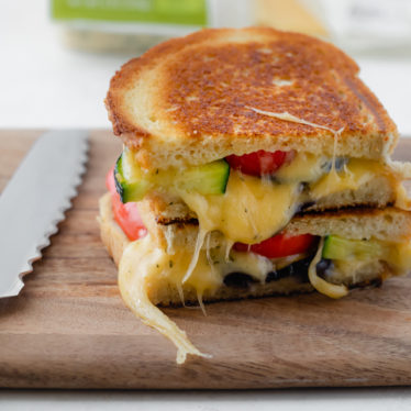 Roasted Vegetable Grilled Cheese Sandwich