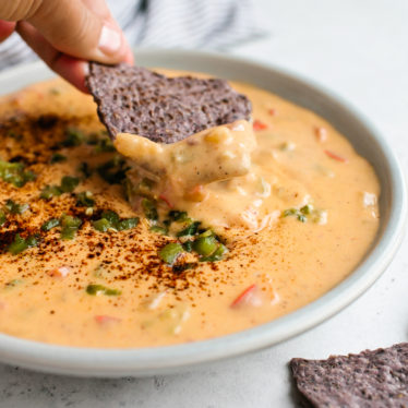 Instant Pot Roasted Jalapeño Queso