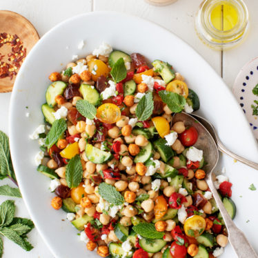 Mediterranean Chickpea Salad