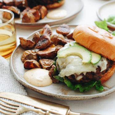 Grand Cru Caramelized Onion Burgers