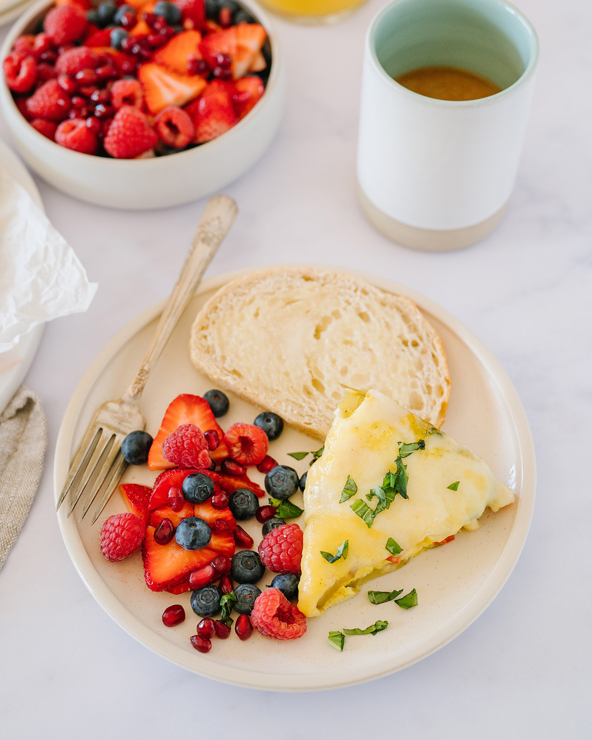 Cheesy Baked Frittata