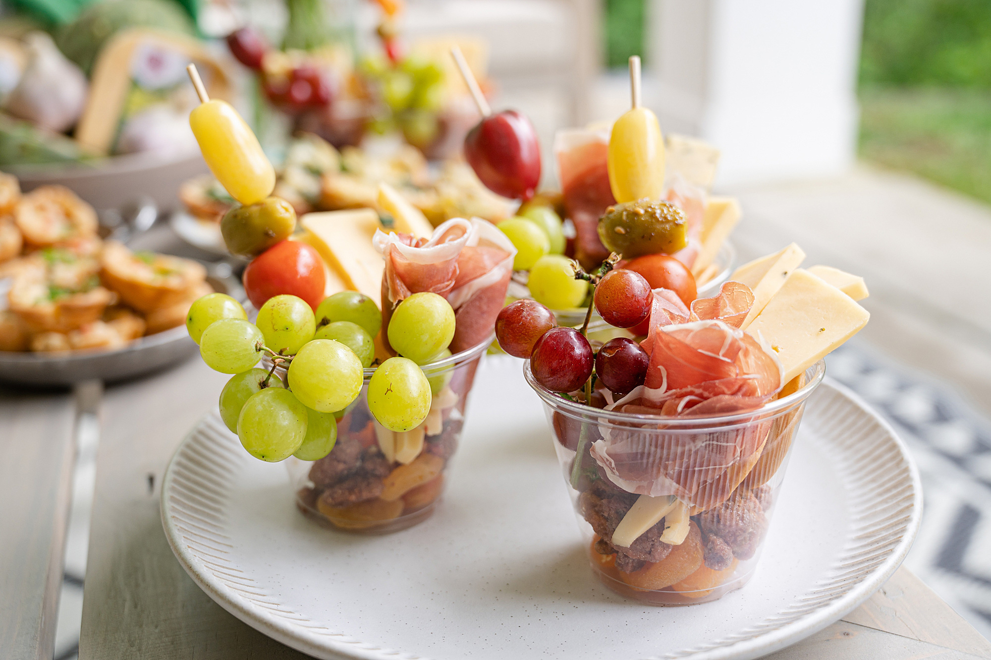 DIY Charcuterie Cups (with Mini Cheese Balls!) for My Parents