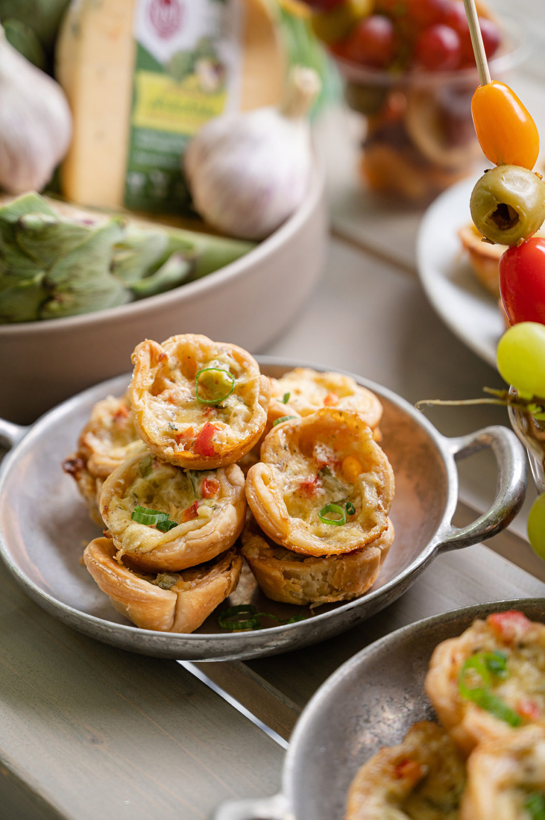 Mini Spinach Artichoke Tarts