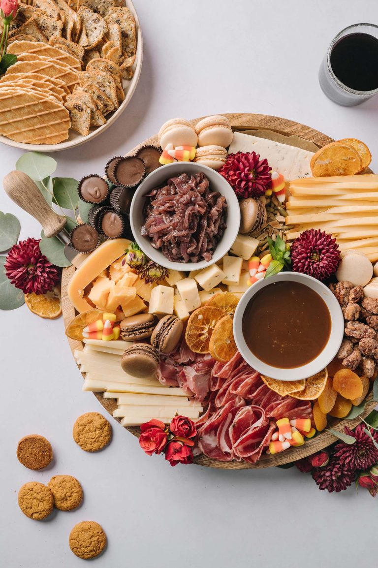 Sweet & Savory Fall Cheeseboard