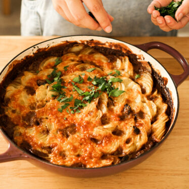 Miso Mushroom Scalloped Potatoes