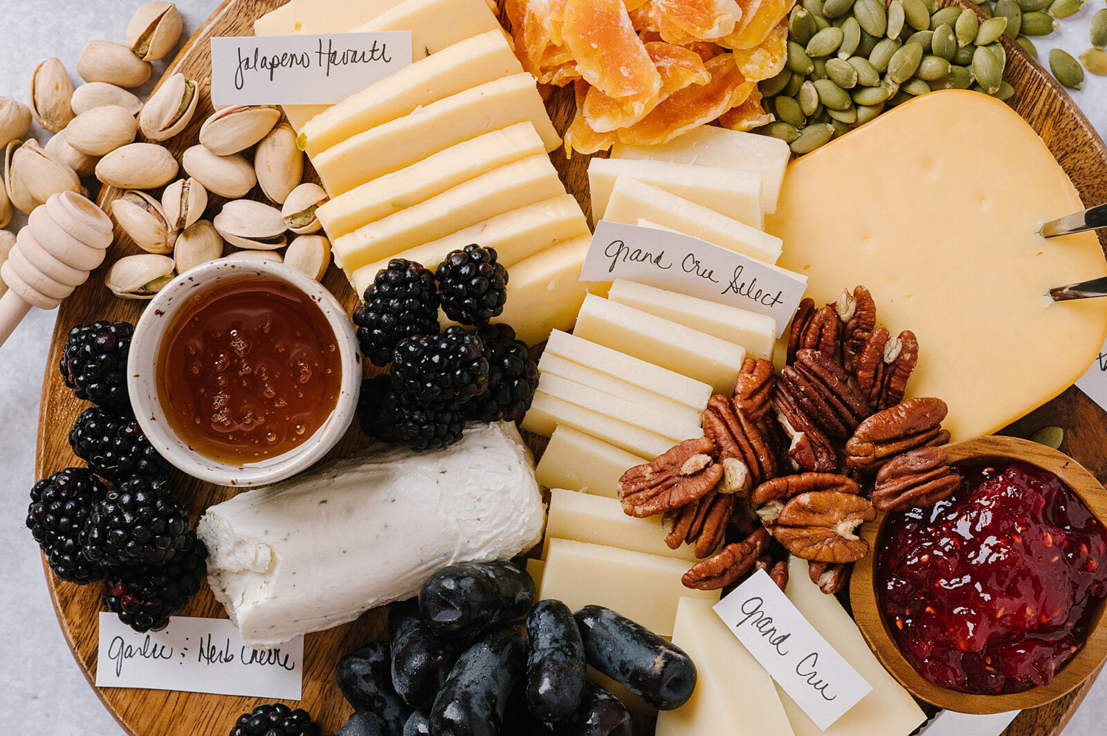 How to Build a Holiday Pantry Cheeseboard