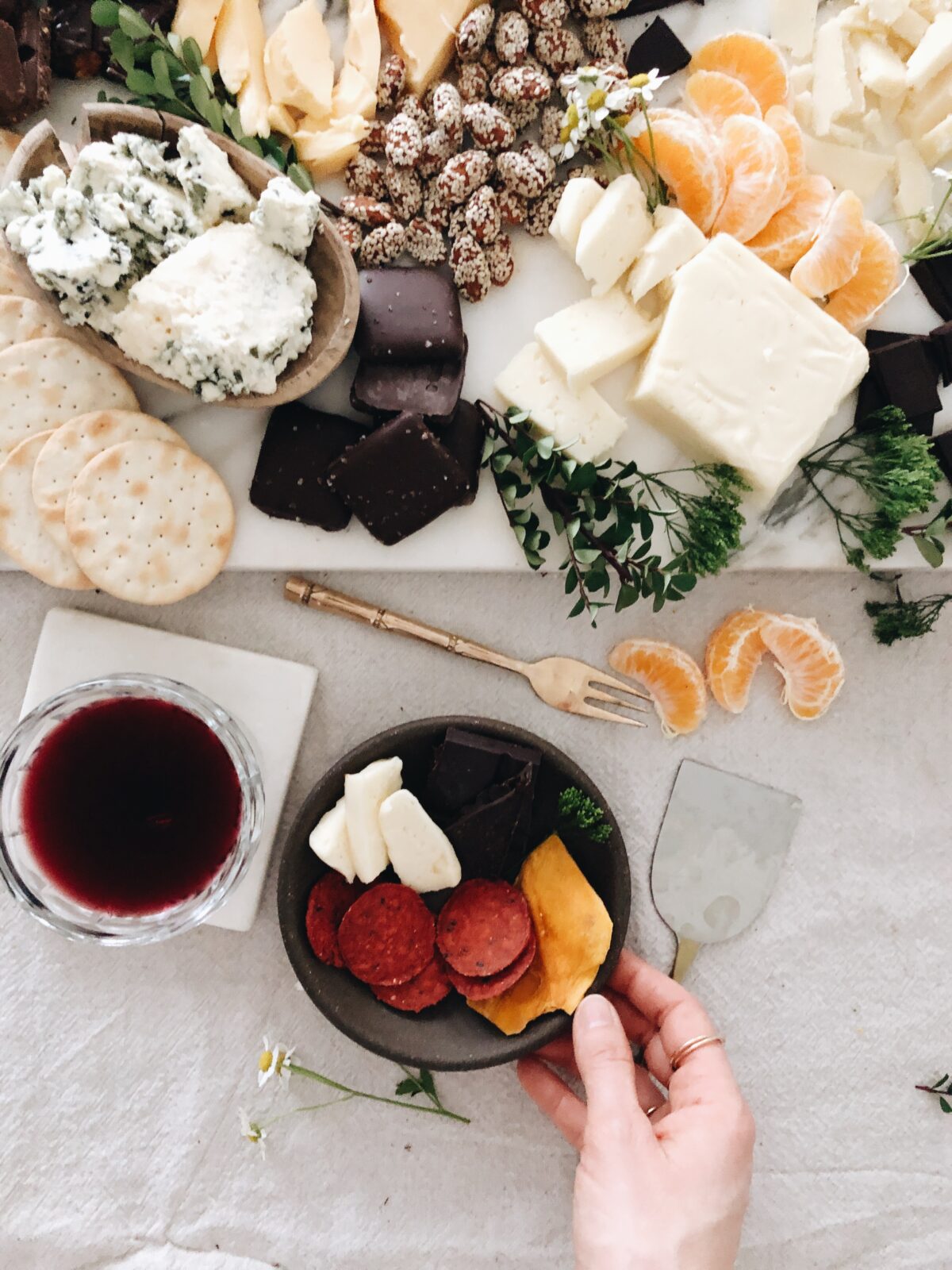 Valentine's Day wine and cheese pairings