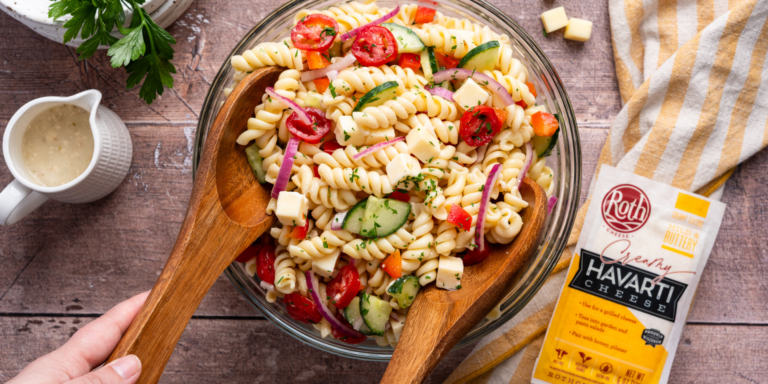 Creamy Havarti Pasta Salad - Roth Cheese